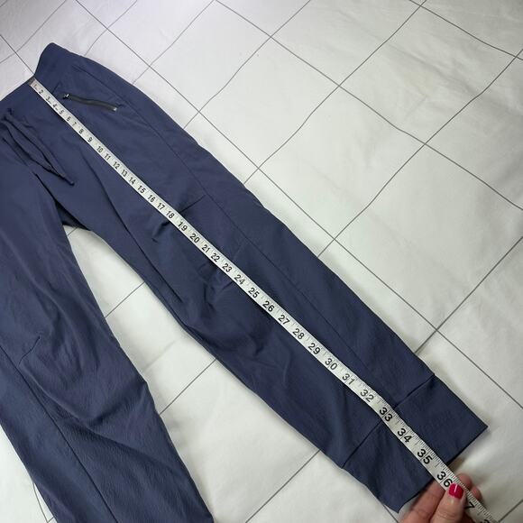 Athleta Pants Womens 2 Purple Blue Trekkie North Jogger Drawstring Athletic Hike - Picture 12 of 13